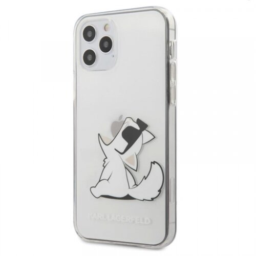 Karl Lagerfeld originalen ovitek KLHCP12MCFNRC za iphone 12 / iphone 12 pro prozorna zaščita - choupette fun Cene