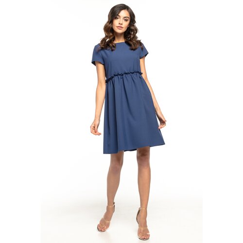 Tessita Woman's Dress T266 4 Navy Blue Slike