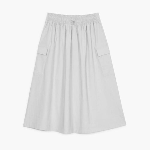 New Balance Krila MIDI CARGO SKIRT Siva Slike