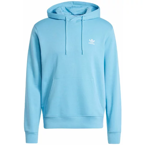 Adidas Majica 'Trefoil Essentials' svetlo modra / bela