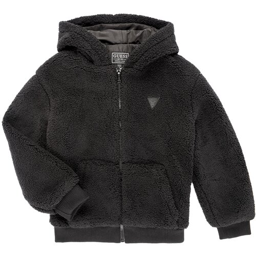 Guess LS FAUX FUR JACKET Crna Cijene