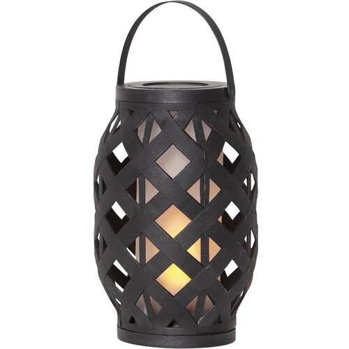 Star Trading Črna lanterna Best Season Flame Lantern, 15 x 23 cm Cene