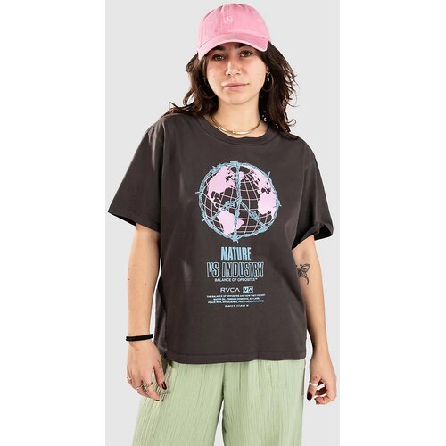 Rvca Global Easy T-shirt washed black Cene