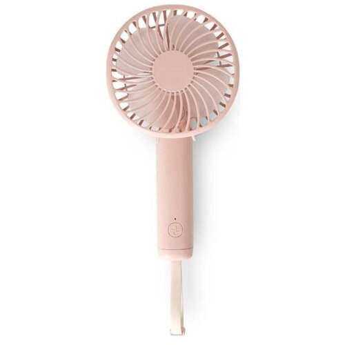 Punjivi džepni ventilator 5W/5V 1200 mAh, ružičasti Slike