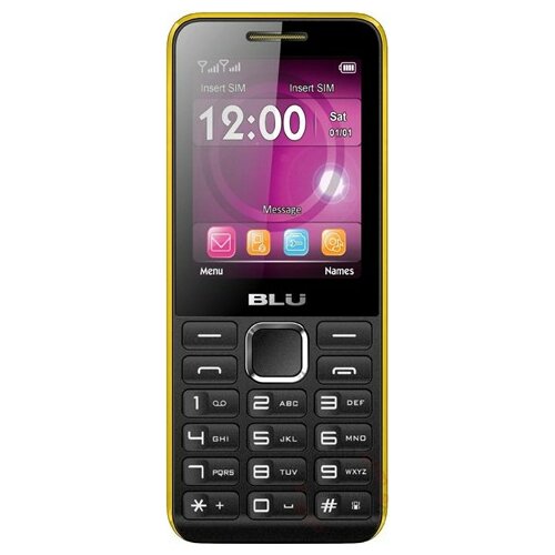 Blu Tank II T192 Black Yellow mobilni telefon Slike