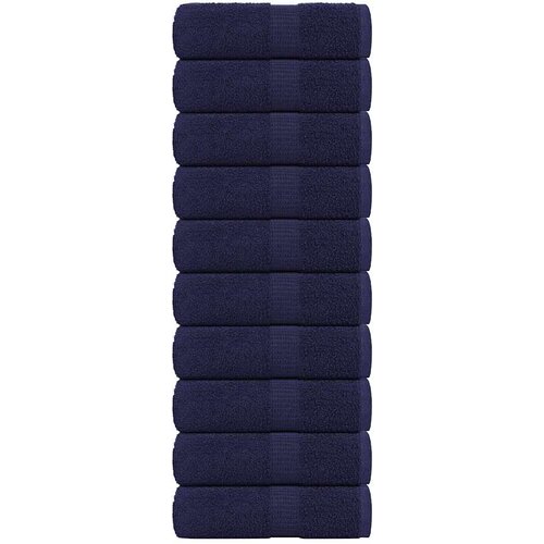  Ručnici za goste FROGN 10 kom. tamnoplave boje 30x50 cm 360 g/m&sup2; Cijene