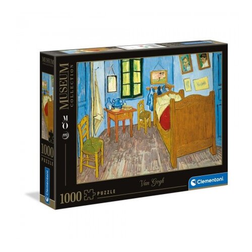 Clementoni Puzzle Col.Museums - Van Gogh, Room in Arles - 1000 kosov (CLE39616), (21215638) Cene
