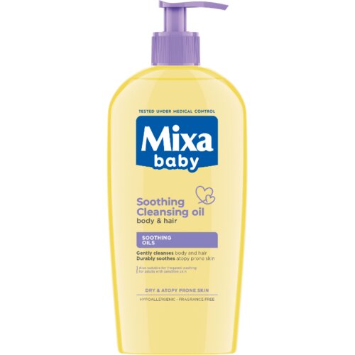 Mixa Baby Ulje za či&amp;scaron;ćenje lica i tela, Atopiance, 250ml Slike