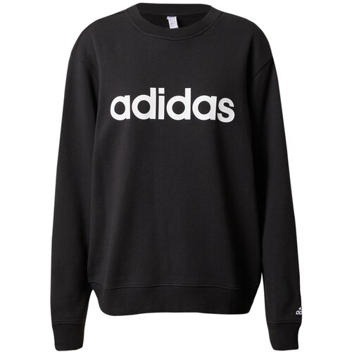 Adidas Sportska sweater majica crna / bijela Slike