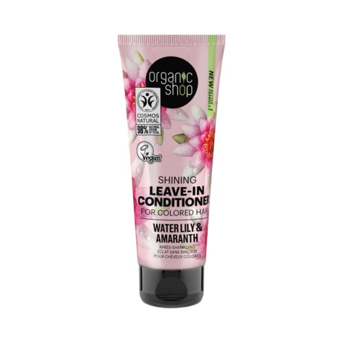 Organic Shop shining leave-in conditioner water lily & amaranth Cene