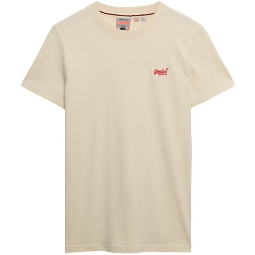 Superdry & Co Majica 'VINTAGE LOGO' svijetlobež / crvena Cijene