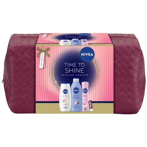 Nivea Time to shine poklon set Cene