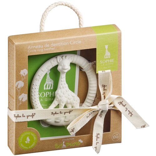 Sophie La Girafe Vulli So&amp;#039;Pure grizalo Circle Ring 1 kos Slike
