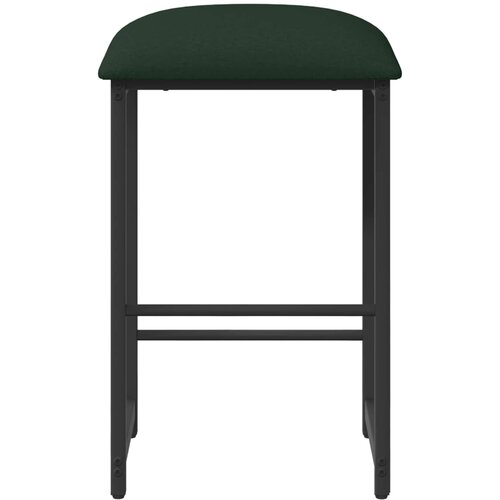  stolica Tamnozelena 40 x 32 x 64 cm Konstruirano drvo Slike