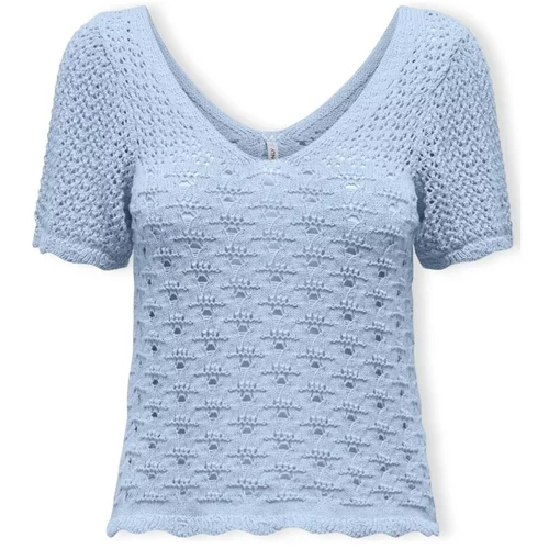 Only Top Becca Life S/S - Cashmere blue Plava