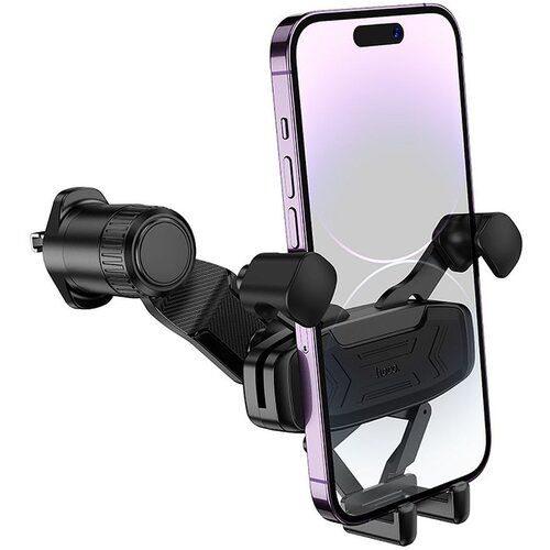 Hoco Auto držač za mobilni telefon H66, Crne Cene