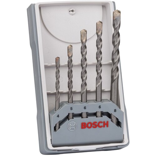 Bosch SVEDER ZA KAMEN DIN 8039 5-DELNI KOMPLET SVEDROV CYL-3 4-8 MM Cene