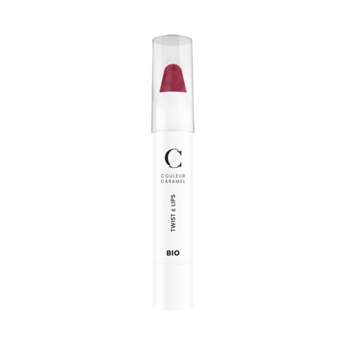 Couleur Caramel twist & lips - 403 dark pink