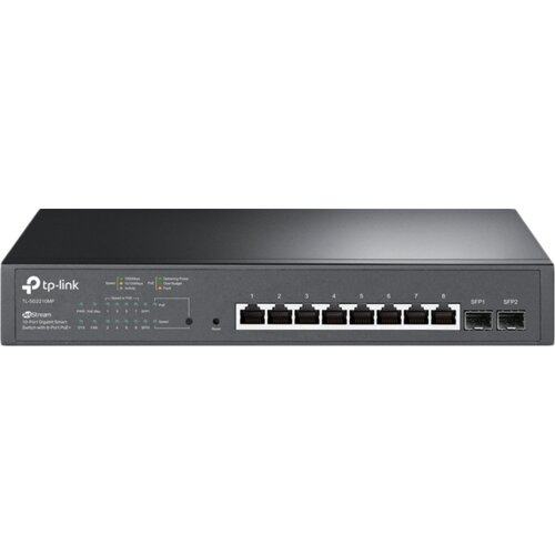 Tp-link SG2210MP Omada 10-Port Gigabit Smart Switch with 8-Port PoE+, 8&amp;times; G PoE+ ports and 2&amp;times; G SFP... Slike