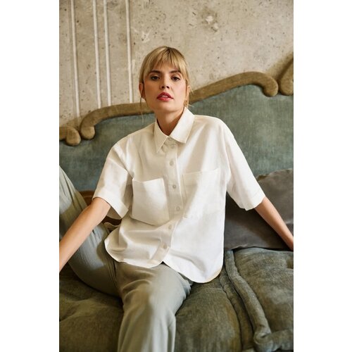 Marisse Oversized White Shirt Slike