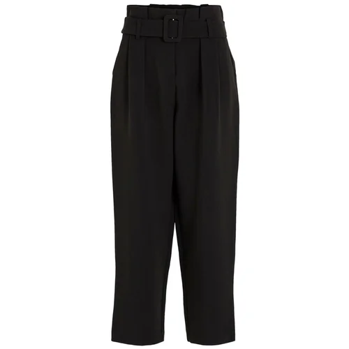 Vila Trousers Sabitha - Black Crna