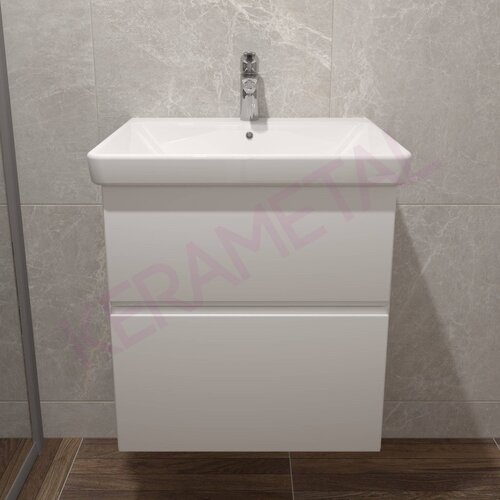Kolpa San Kolpa ormarić sa umivaonikom Oxana OUO 60cm White 507160 Slike