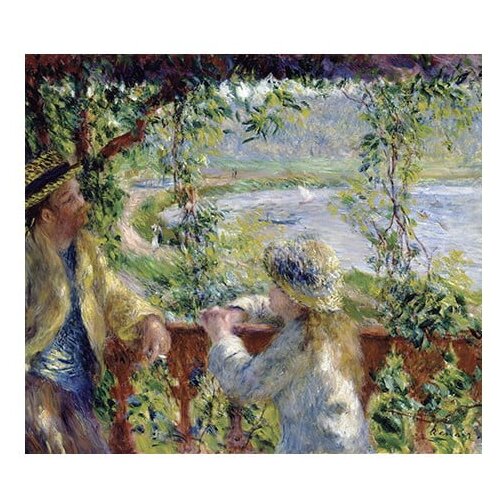 Fedkolor reprodukcija slike auguste renoir - by the water, 50 x 45 cm Slike