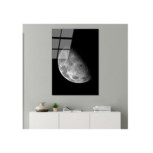 WALLXPERT dekorativna slika od kaljenog stakla moon (uv 200) 70 x 100cm Slike
