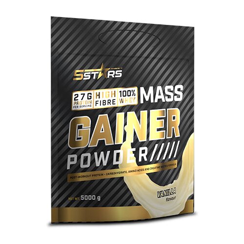 5 STARS mass Gainer 5000g – Za Brži Rast Mišićne Mase Slike