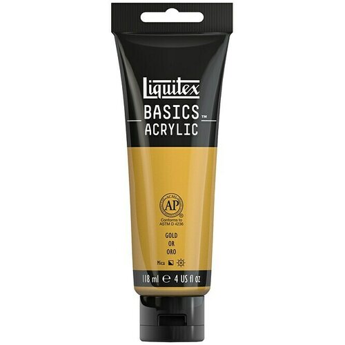 LIQUITEX Basics Akrilna boja (Zlatne boje, 118 ml, Tuba) Slike