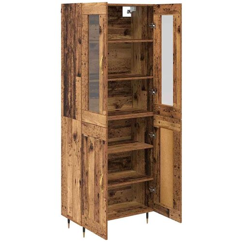  Kuhinjski ormarić 2 pcs Staro drvo 69 5 x 34 x 180 cm Konstruirano drvo Slike