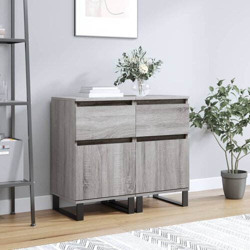 vidaXL Komode 2 kom boja hrasta sonome 40x35x70 cm konstruirano drvo Cijene