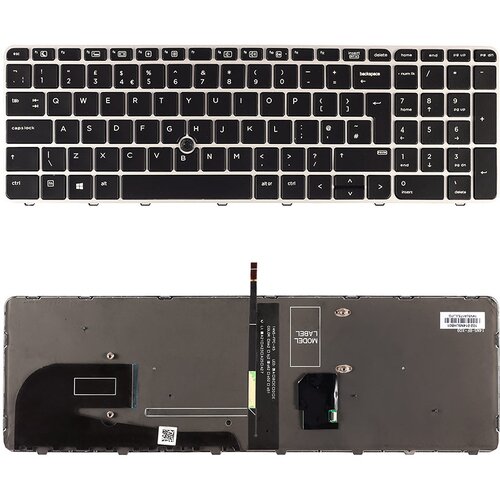  Tipkovnica HP EliteBook 755 850 ZBook 15u - G3 G4 Slike