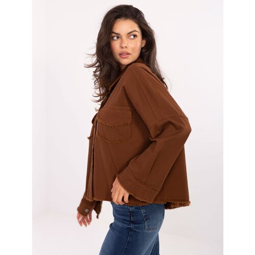 RUE PARIS Shirt-IT-KS-FL5779.87-brown Slike