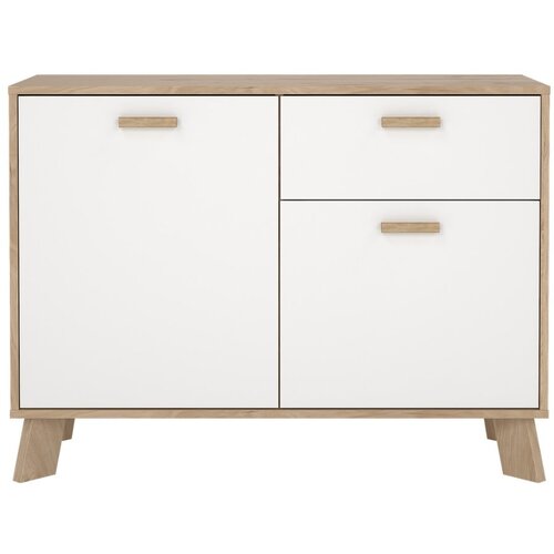 Tvilum Bela/v naravni barvi komoda v hrastovem dekorju 99x73x39 cm Ikast &amp;ndash; Slike