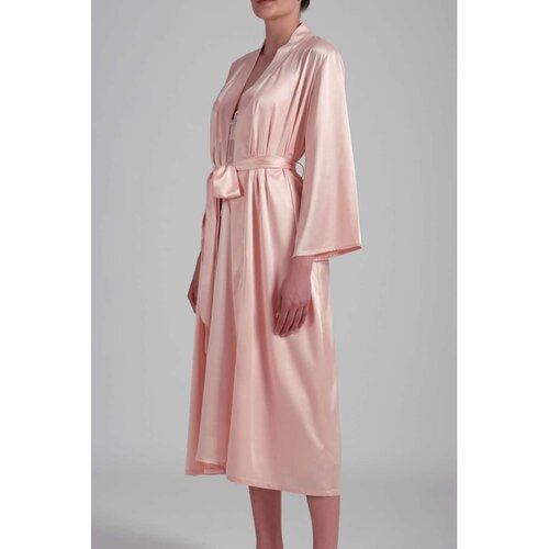 Dagi Dressing Gown - Pink - Long Cene