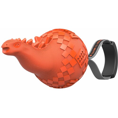GiGwi igračka za pse Apatosaurus Oranž 28 cm Cene