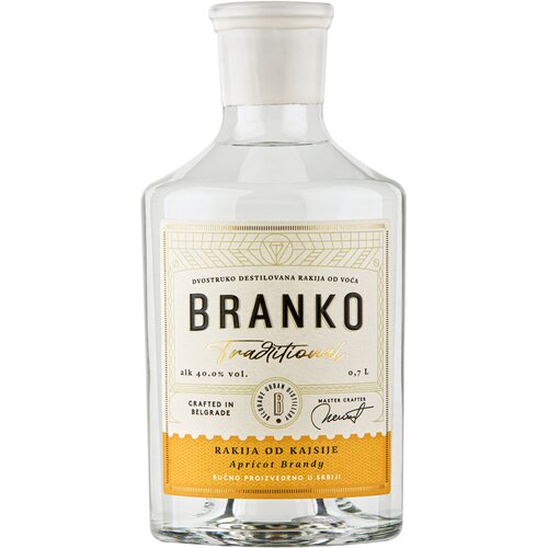 Branko Rakija Traditional, Kajsija, 0.7l Cene