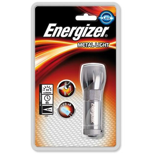 Energizer lampa metal+3xAAA Slike