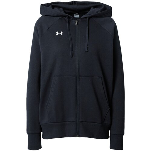 Under Armour Sportski gornji dio trenirke crna / bijela Cene