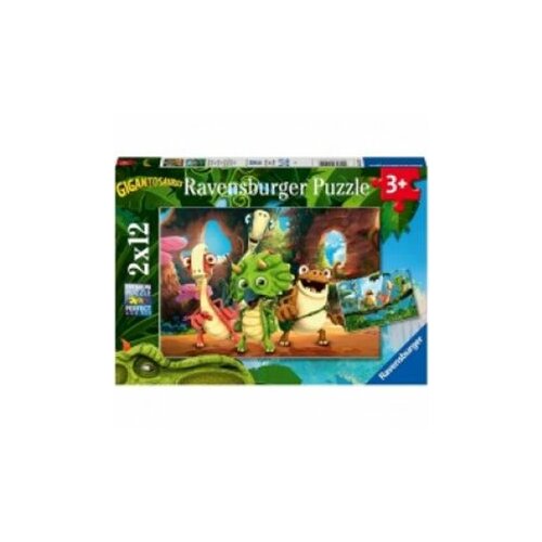 Ravensburger družina malih dinosaurusa puzzle - RA05125 Slike
