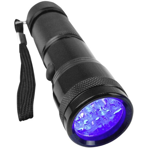 Berger & Schröter UV 395-400 nm UV LED Džepna svjetiljka S trakom za nošenje oko ruke baterijski pogon 95 g Cijene