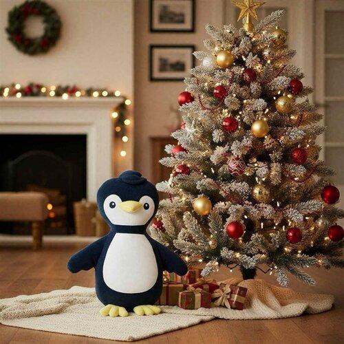 Ready Novogodi&amp;scaron;nji jastuk - Pingvin NG Slike