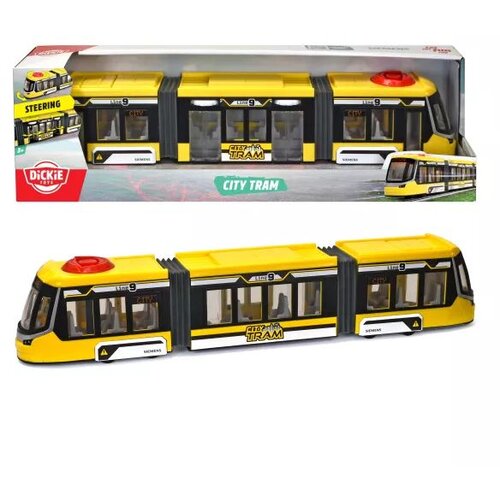 Dickie siemens Combino tramvaj - rumen, 41,5 cm Slike