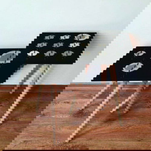 Hanah home set klub stočića 2Shp413, 2 komada, Crni Cene