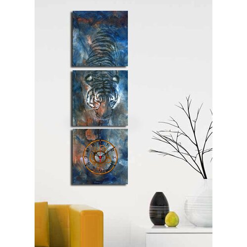 Wallity zidni sat 3P2828CS-2, 90x28 cm, 3 dela Cene