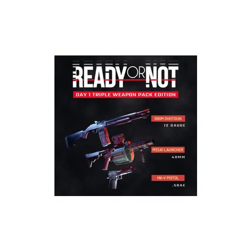  ready or not - triple weapon pack (dlc) (PS5) psn key europe Cene