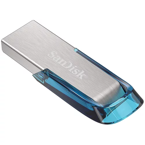 Sandisk USB ključ Ultra Flair, 64 GB, moder