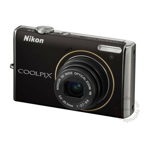 Nikon CoolPix S640 Black digitalni fotoaparat Slike