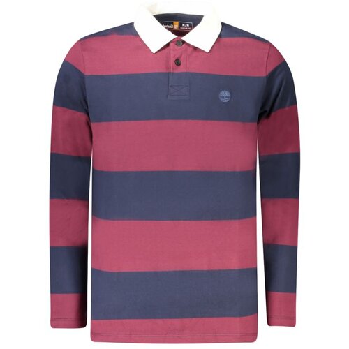Timberland Mu&amp;scaron;ka Dugorukavna Polo Majica, Crvena Slike